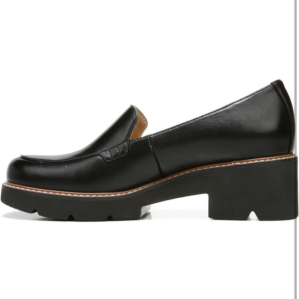 New In Box Naturalizer Black Leather Cabaret Slip-on Loafer size 7.5 - Picture 3 of 13